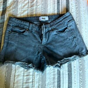 Paige Jean shorts size 28